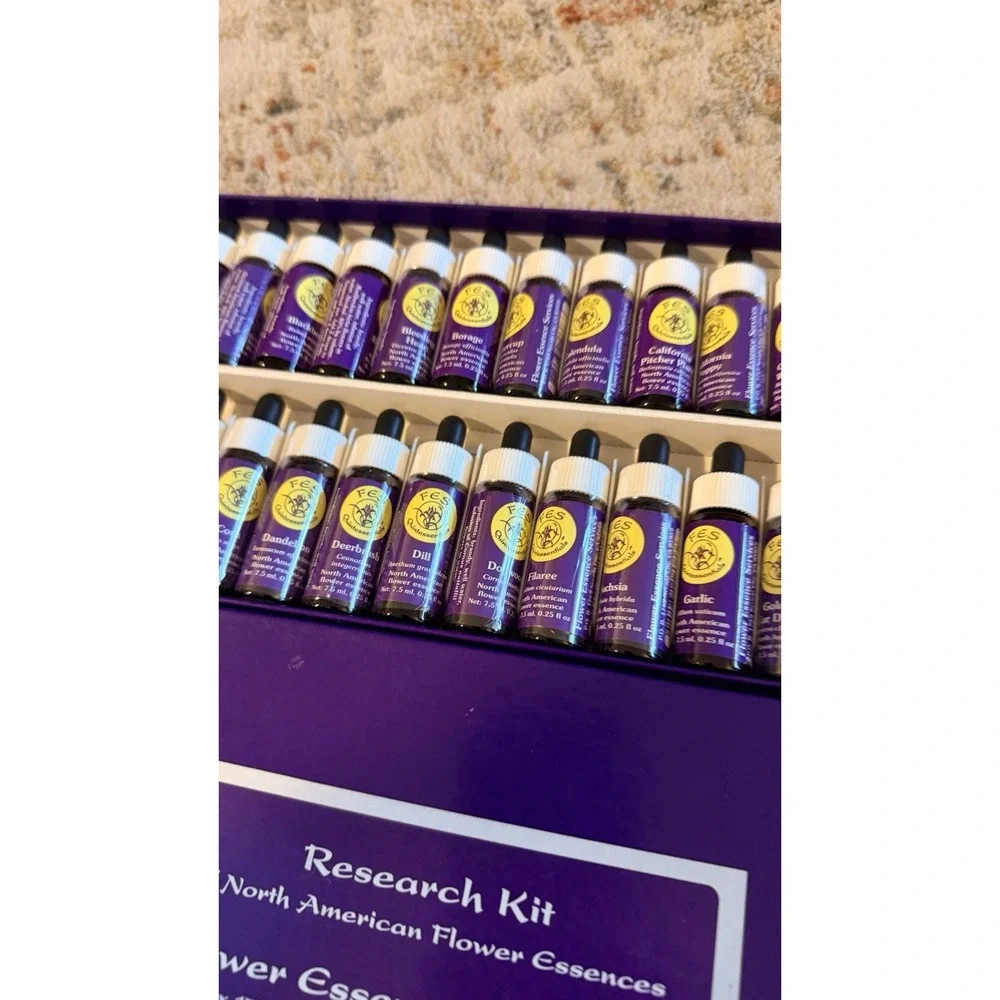 FES Flower Essence Professional Kit 103 Quintessentials 5 Box Set Vintage